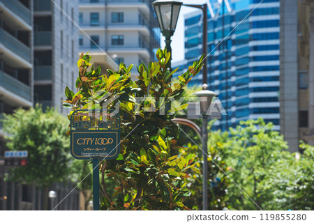 Scenery of Sakaemachi-dori in Kobe city 119855280