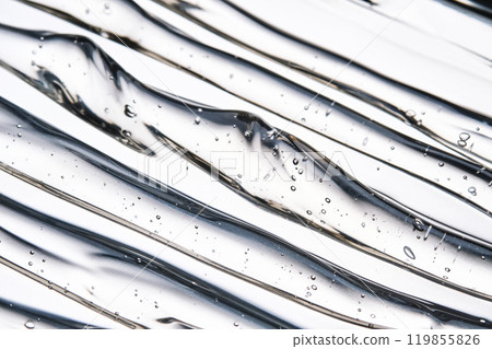 Texture of the hair gel or hyaluronic gel for the face. Texture of the hair gel or hyaluronic gel for the face. 119855826