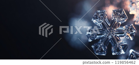 Modern Abstract Winter Wallpaper with Glowing Geometry Modern Abstract Winter Wallpaper with Glowing Geometry 119856462