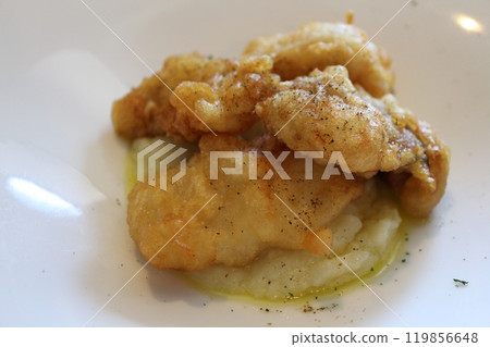 希臘美食 Bacalaro(鱈魚天婦羅) 希臘美食 Bacalaro(鱈魚天婦羅) 119856648