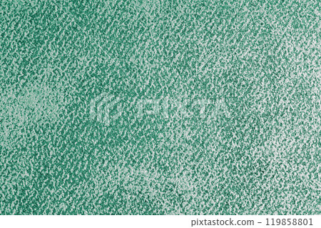 Detailed view of green grunge shabby jeans denim fabric texture background, macro, close up Detailed view of green grunge shabby jeans denim fabric texture background, macro, close up 119858801