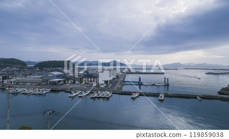 日本福江島長崎縣五島市福江港 119859038