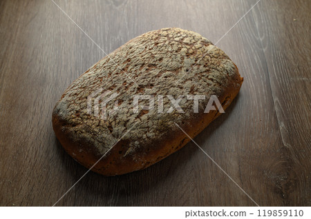 Black coffee in a mug on the background of the pool 119859110