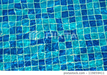 blue water in swimming pool background 119859411