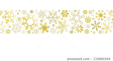 Snowflake white background illustration (vector gorgeous gold banner no text 1:2) Snowflake white background illustration (vector gorgeous gold banner no text 1:2) 119860304