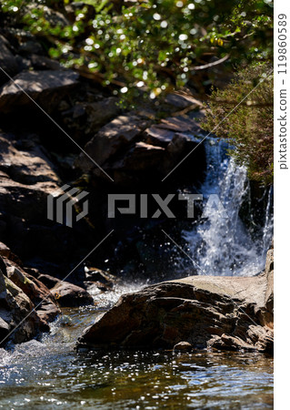 Scenic image of rocky river. Incredible nature landscape. Scenic image of rocky river. Incredible nature landscape. 119860589