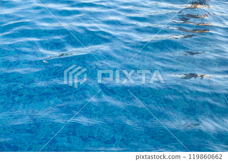 A blue pool shines on a summer day A blue pool shines on a summer day 119860662