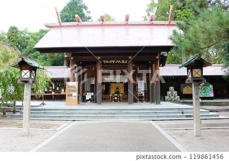 Imizu Shrine, Etchu Ichinomiya, Takaoka Castle Park, Takaoka City, Toyama Prefecture 119861456