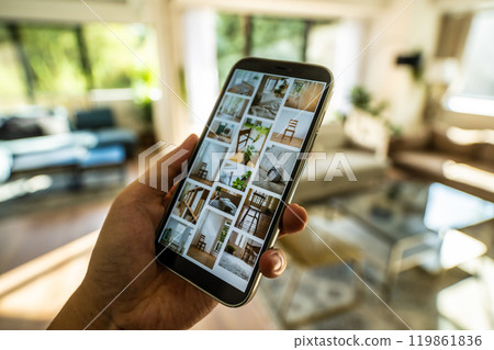 使用智慧型手機的場景 119861836