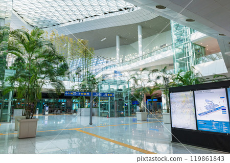 首爾仁川國際機場抵達大廳 首爾仁川國際機場抵達大廳 119861843