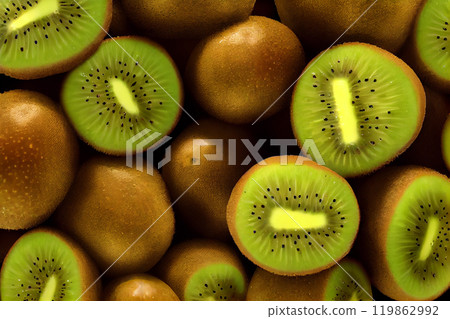 delicious fresh kiwi total background 119862992