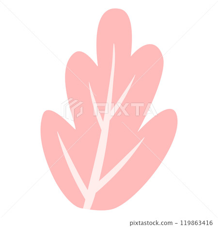 hand drawn leaves icon 119863416
