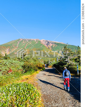 秋季登山禦嶽山：田野原登山口（大瀧登山口） 119863824