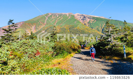 秋季登山禦嶽山：田野原登山口（大瀧登山口） 119863826