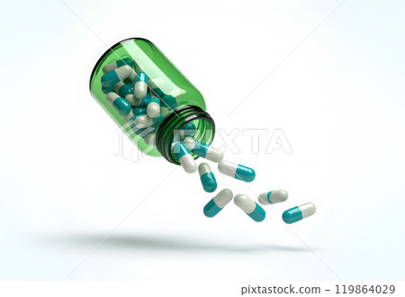 片劑、瓶子、藥品、補充劑 119864029