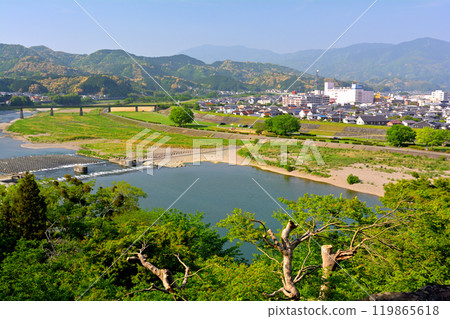 Japan's 100 Great Castles / Owaki Castle Japan's 100 Great Castles / Owaki Castle 119865618