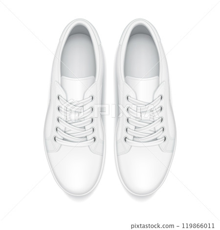 Dynamic lifestyle sneakers realistic vector illustration Dynamic lifestyle sneakers realistic vector illustration 119866011