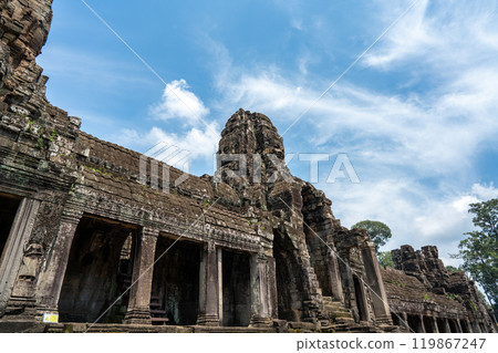 Angkor Thom Bayon ruins, Cambodia 119867247