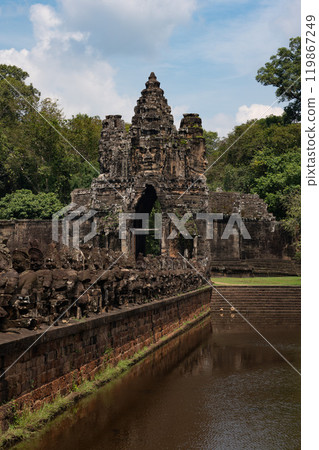 Angkor Thom Bayon ruins, Cambodia 119867249