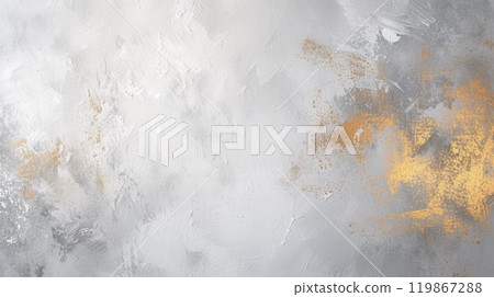 A minimalist abstract artwork, where textured white is contraste 119867288