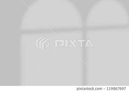 Wall interior background, studio and backdrops show products.with shadow from window color white and grey. background for text insertion and presentation product Wall interior background, studio and backdrops show products.with shadow from window color white and grey. background for text insertion and presentation product 119867697
