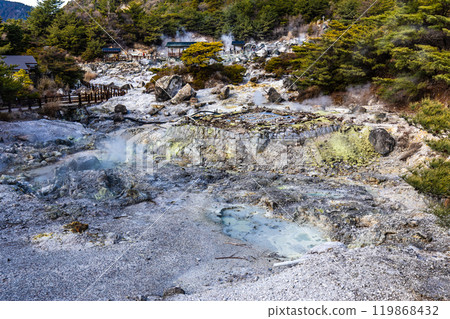 雲仙地獄 大糸地獄【長崎縣雲仙市】 雲仙地獄 大糸地獄【長崎縣雲仙市】 119868432