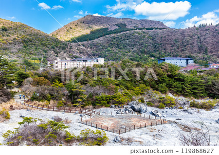 雲仙地獄、舊八幡地獄(月地獄)【長崎縣雲仙市】 雲仙地獄、舊八幡地獄(月地獄)【長崎縣雲仙市】 119868627