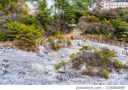 Unzen Hell: Former Hachiman Hell (Moon Hell) [Unzen City, Nagasaki Prefecture] 119868666