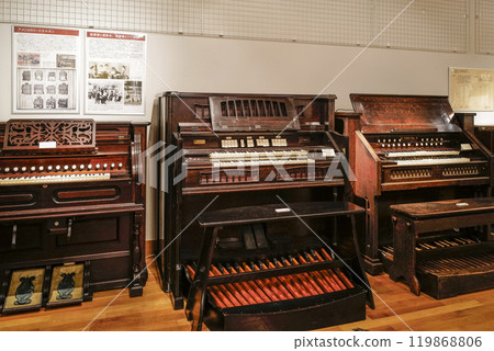 濱松樂器博物館常設展覽樂器“簧風琴” 119868806