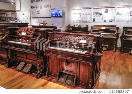 濱松樂器博物館常設展覽樂器“簧風琴” 119868807