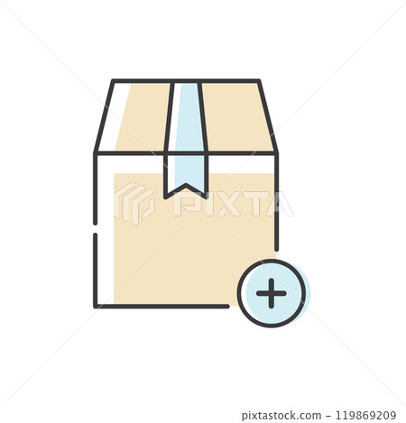 Delivery cargo and Logistic icon 119869209