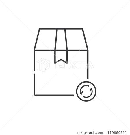 Delivery cargo and Logistic icon 119869211