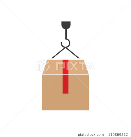 Delivery cargo and Logistic icon Delivery cargo and Logistic icon 119869212