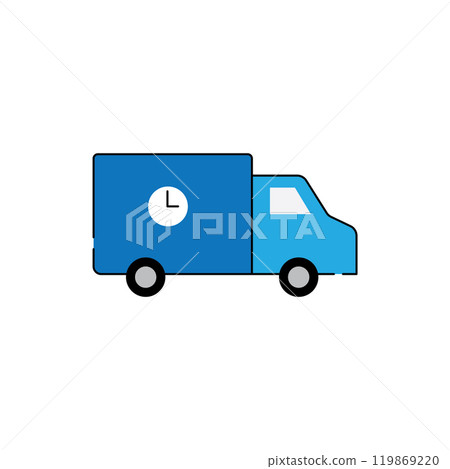 Delivery cargo and Logistic icon 119869220