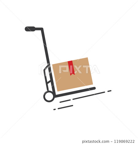 Delivery cargo and Logistic icon 119869222