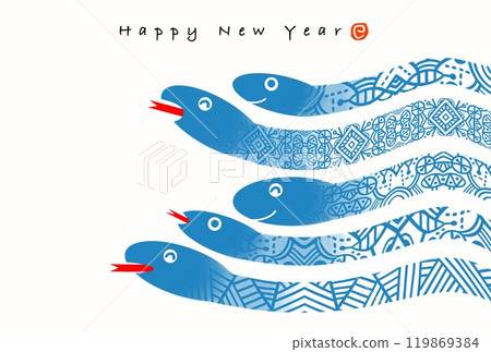 New Year's Card 119869384