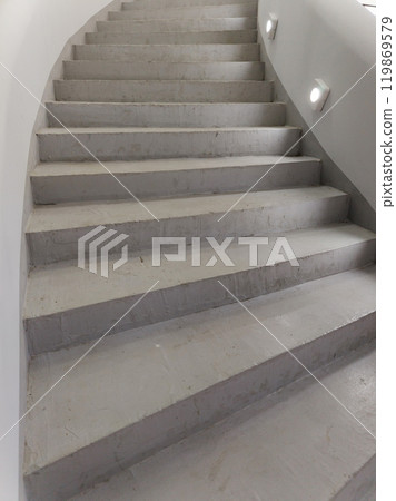 Modern staircase in apartment Modern staircase in apartment 119869579