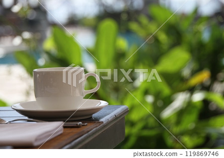 Coffee time at Conrad Bali 119869746