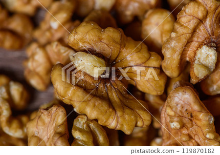raw nut peeled whole kernels of walnuts harvest raw nut peeled whole kernels of walnuts harvest 119870182