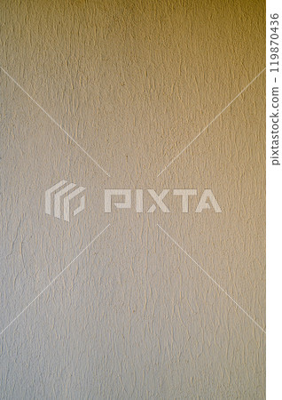Close up of stucco wall. Plaster texture with glossy white acrylic exterior painting. Close up of stucco wall. Plaster texture with glossy white acrylic exterior painting. 119870436