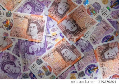 Pile of money british pounds sterling gbp for business and finance Pile of money british pounds sterling gbp for business and finance 119870804