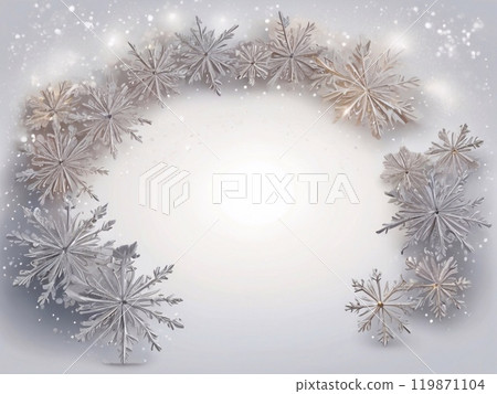 Round frame, Winter Snowflake Wreath, New Year Door Decoration, Circle of Blue and White Snowflakes, Christmas New Year 2025 Round frame, Winter Snowflake Wreath, New Year Door Decoration, Circle of Blue and White Snowflakes, Christmas New Year 2025 119871104