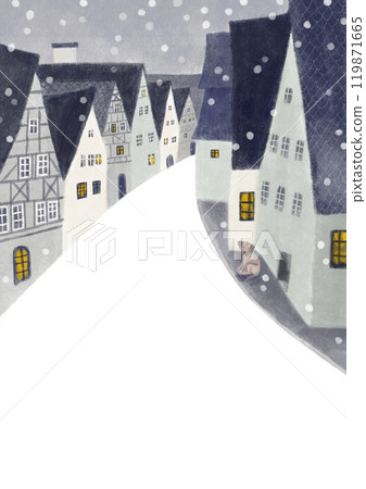 Snowy night 119871665