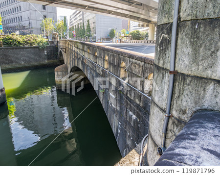 Tokiwa Bridge spanning the Nihonbashi River 119871796