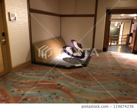 The corridor of the Arima Onsen inn, Kirara no Yu The corridor of the Arima Onsen inn, Kirara no Yu 119874236
