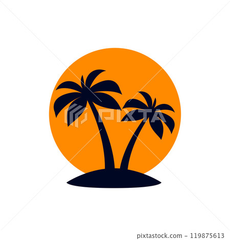 Tropical Palm Tree 119875613