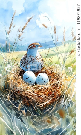 Quail nest 119875937