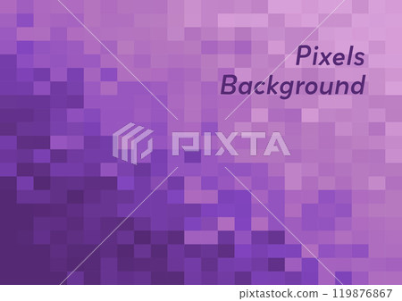 abstract minimal pixel art background gradient of purple color illustration template for digital art 119876867