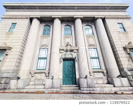 Historical building bank in Otaru, Hokkaido② 119876922