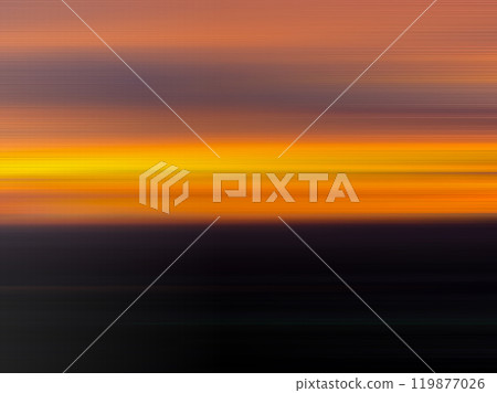 Abstract blurred background with orange sky over black ground. Smudged warm colours with a long exposure.. Bright fire skyline with yellow sunny light Abstract blurred background with orange sky over black ground. Smudged warm colours with a long exposure.. Bright fire skyline with yellow sunny light 119877026